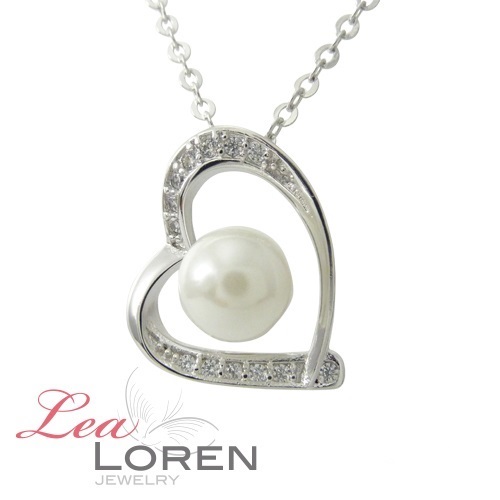 Halskette Pearl of Hearts