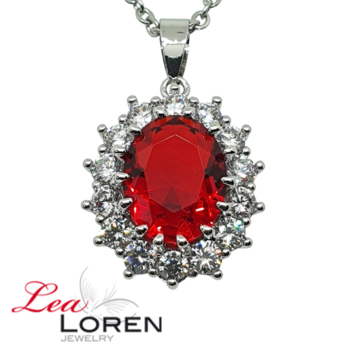 Schmuckset Regina Rot